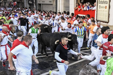 Las mejores imágenes del encierro exclusivas de los fotógrafos de Diario de Navarra
