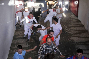 Las mejores imágenes del encierro exclusivas de los fotógrafos de Diario de Navarra