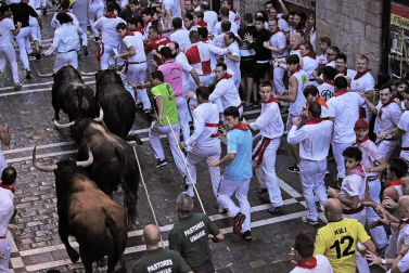 Las mejores imágenes del encierro exclusivas de los fotógrafos de Diario de Navarra