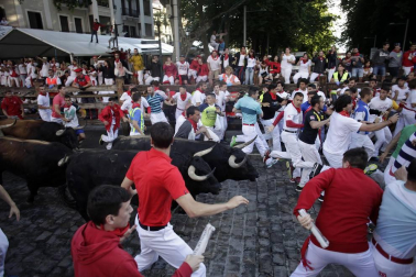 Las mejores imágenes del encierro exclusivas de los fotógrafos de Diario de Navarra