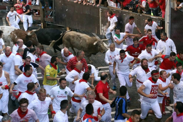 Las mejores imágenes del encierro exclusivas de los fotógrafos de Diario de Navarra