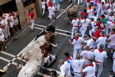 Las mejores imágenes del encierro exclusivas de los fotógrafos de Diario de Navarra