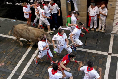 Las mejores imágenes del encierro exclusivas de los fotógrafos de Diario de Navarra