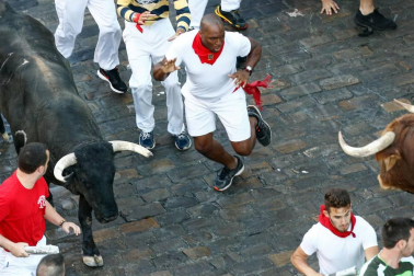 Imágenes exclusivas del segundo encierro de los fotógrafos de Diario de Navarra.