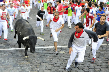 Imágenes exclusivas del segundo encierro de los fotógrafos de Diario de Navarra.