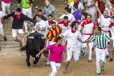 Imágenes exclusivas del segundo encierro de los fotógrafos de Diario de Navarra.