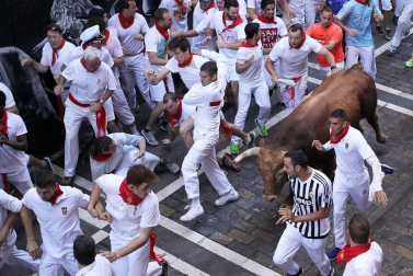 Imágenes exclusivas del segundo encierro de los fotógrafos de Diario de Navarra.