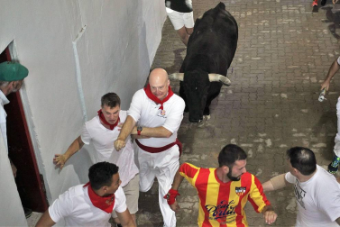 Imágenes exclusivas del segundo encierro de los fotógrafos de Diario de Navarra.