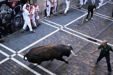 Imágenes exclusivas del segundo encierro de los fotógrafos de Diario de Navarra.
