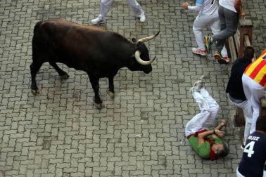 Imágenes exclusivas del segundo encierro de los fotógrafos de Diario de Navarra.