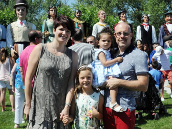 El fin de semana de la Juventud de San Adrián acogió el día 17 una concentración de Comparsas de Gigantes.