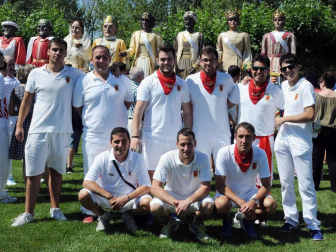 El fin de semana de la Juventud de San Adrián acogió el día 17 una concentración de Comparsas de Gigantes.