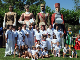 El fin de semana de la Juventud de San Adrián acogió el día 17 una concentración de Comparsas de Gigantes.
