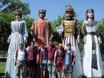 El fin de semana de la Juventud de San Adrián acogió el día 17 una concentración de Comparsas de Gigantes.