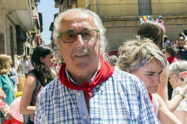 Celebración del Día Grande en las fiestas de la localidad navarra.