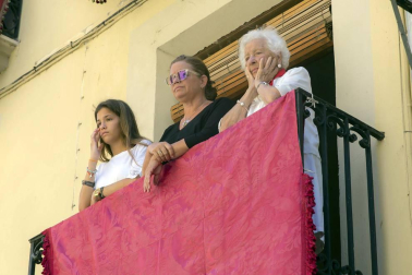 Celebración del Día Grande en las fiestas de la localidad navarra.