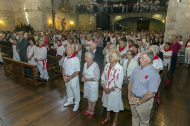 Celebración del Día Grande en las fiestas de la localidad navarra.
