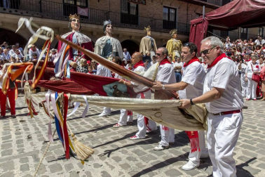 Celebración del Día Grande en las fiestas de la localidad navarra.