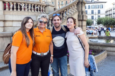 El ciclo 'Tocando al viento' trajo el viernes 12 de agosto la actuación de Alai Taldea de Garínoain, que amenizó la tarde al numeroso público presente con una sesión en la que combinó diferentes estilos musicales, como pasodobles, versiones de rock o bandas sonoras de películas.