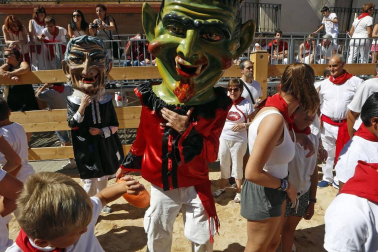Cohete de las fiestas de Allo