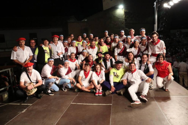 Paloteado de las fiestas de Ribaforada.