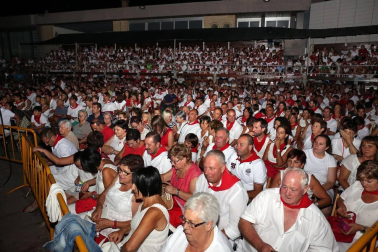 Paloteado de las fiestas de Ribaforada.