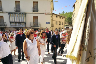Procesión de las fiestas de Caparroso