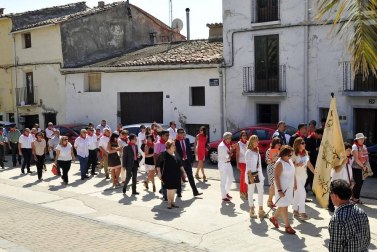 Procesión de las fiestas de Caparroso