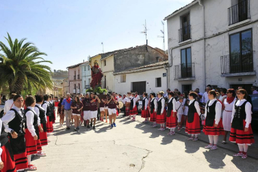 Procesión de las fiestas de Caparroso