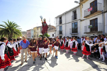 Procesión de las fiestas de Caparroso