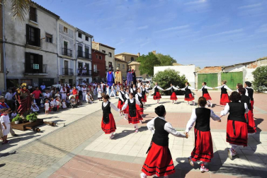 Procesión de las fiestas de Caparroso