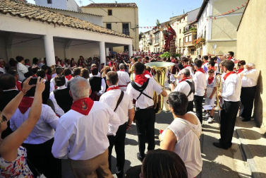 Procesión de las fiestas de Caparroso