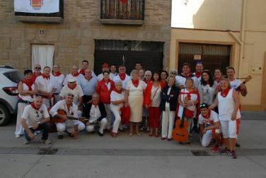 Procesión de las fiestas de Caparroso