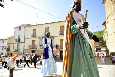 Procesión de las fiestas de Caparroso