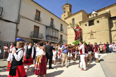 Procesión de las fiestas de Caparroso