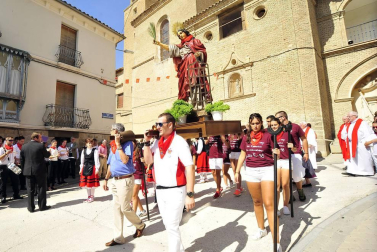 Procesión de las fiestas de Caparroso