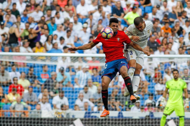 Imágenes del encuentro de la jornada 3 de LaLiga Santander disputado en el Santiago Bernabéu entre Real Madrid y el C.A. Osasuna que finalizó con victoria local.