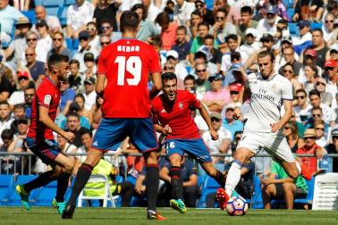 Imágenes del encuentro de la jornada 3 de LaLiga Santander disputado en el Santiago Bernabéu entre Real Madrid y el C.A. Osasuna que finalizó con victoria local.