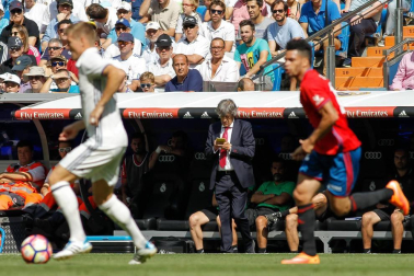 Imágenes del encuentro de la jornada 3 de LaLiga Santander disputado en el Santiago Bernabéu entre Real Madrid y el C.A. Osasuna que finalizó con victoria local.