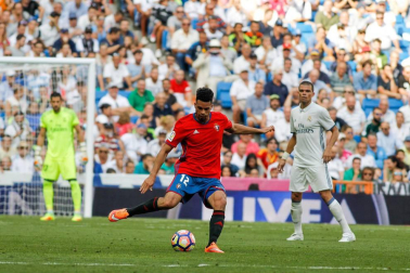 Imágenes del encuentro de la jornada 3 de LaLiga Santander disputado en el Santiago Bernabéu entre Real Madrid y el C.A. Osasuna que finalizó con victoria local.