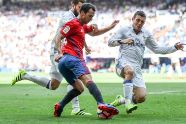 Imágenes del encuentro de la jornada 3 de LaLiga Santander disputado en el Santiago Bernabéu entre Real Madrid y el C.A. Osasuna que finalizó con victoria local.
