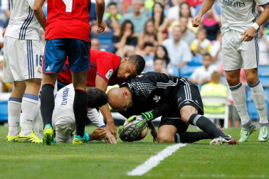 Imágenes del encuentro de la jornada 3 de LaLiga Santander disputado en el Santiago Bernabéu entre Real Madrid y el C.A. Osasuna que finalizó con victoria local.