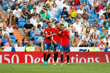 Imágenes del encuentro de la jornada 3 de LaLiga Santander disputado en el Santiago Bernabéu entre Real Madrid y el C.A. Osasuna que finalizó con victoria local.