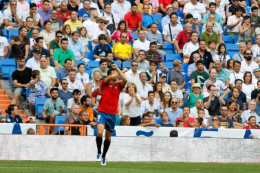 Imágenes del encuentro de la jornada 3 de LaLiga Santander disputado en el Santiago Bernabéu entre Real Madrid y el C.A. Osasuna que finalizó con victoria local.