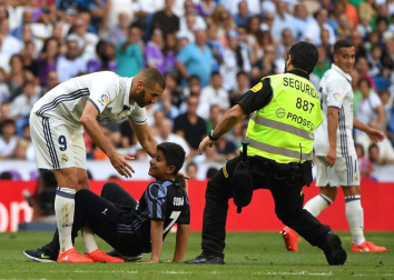 Imágenes del encuentro de la jornada 3 de LaLiga Santander disputado en el Santiago Bernabéu entre Real Madrid y el C.A. Osasuna que finalizó con victoria local.