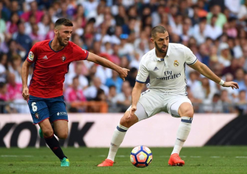 Imágenes del encuentro de la jornada 3 de LaLiga Santander disputado en el Santiago Bernabéu entre Real Madrid y el C.A. Osasuna que finalizó con victoria local.