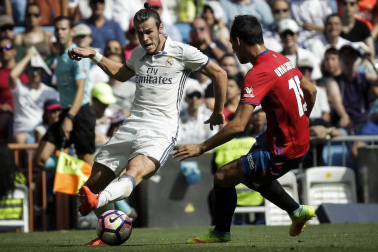 Imágenes del encuentro de la jornada 3 de LaLiga Santander disputado en el Santiago Bernabéu entre Real Madrid y el C.A. Osasuna que finalizó con victoria local.