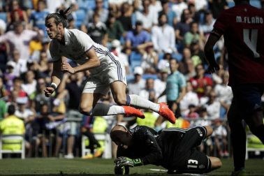Imágenes del encuentro de la jornada 3 de LaLiga Santander disputado en el Santiago Bernabéu entre Real Madrid y el C.A. Osasuna que finalizó con victoria local.