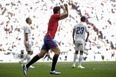 Imágenes del encuentro de la jornada 3 de LaLiga Santander disputado en el Santiago Bernabéu entre Real Madrid y el C.A. Osasuna que finalizó con victoria local.