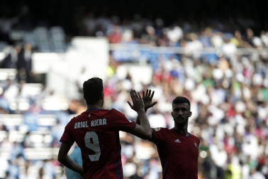 Imágenes del encuentro de la jornada 3 de LaLiga Santander disputado en el Santiago Bernabéu entre Real Madrid y el C.A. Osasuna que finalizó con victoria local.